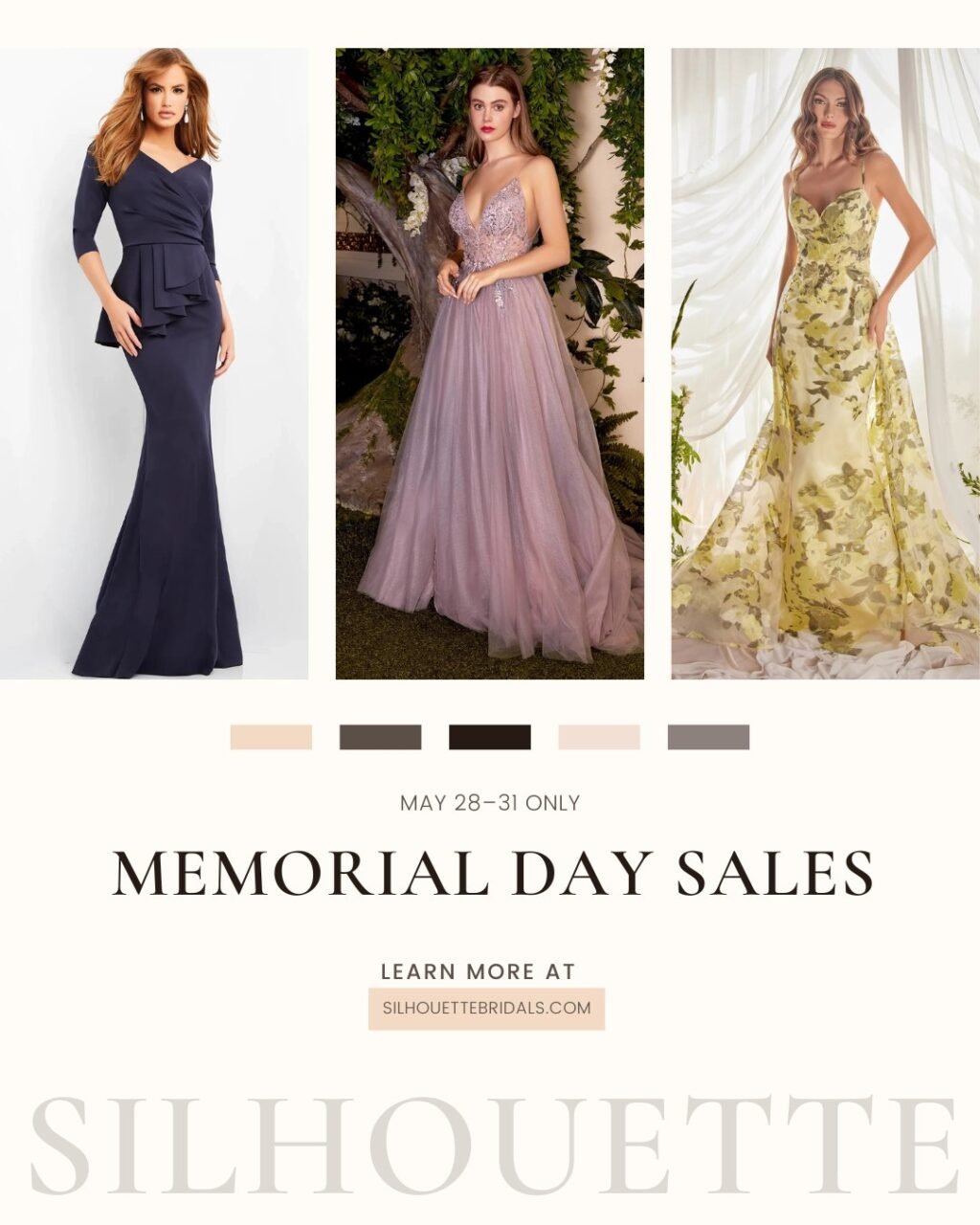 Instagram post from silhouette_dresses. This post is in position 6.